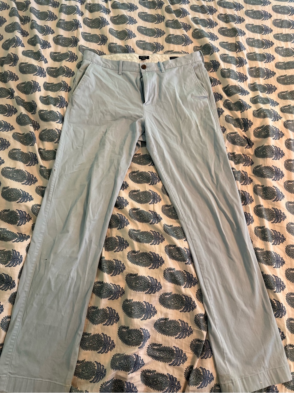 J. Crew Pale Blue Men’s Chino Pants